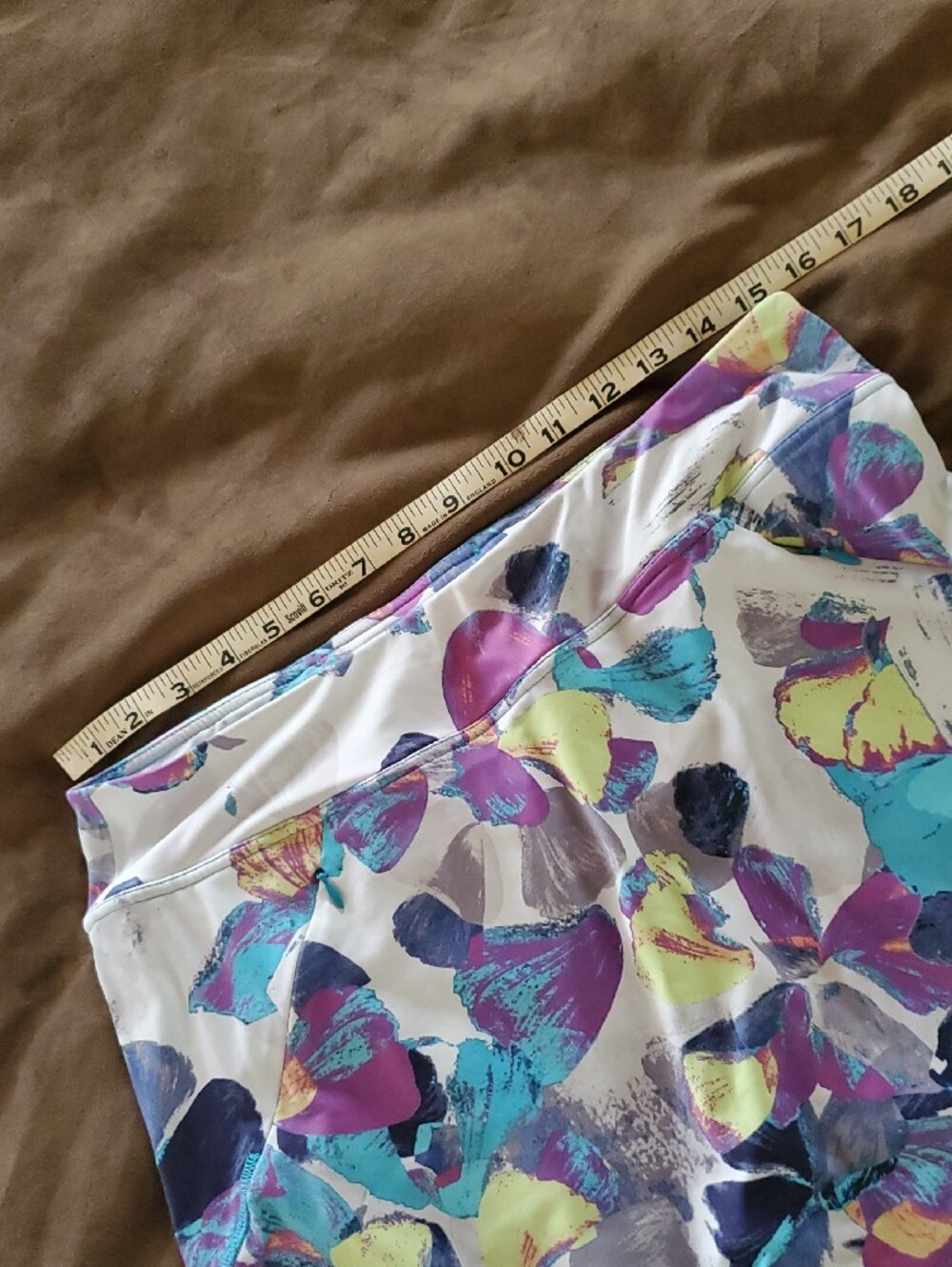 TITLE NINE Floral Diamalete Performance Skort - Picture 7 of 9